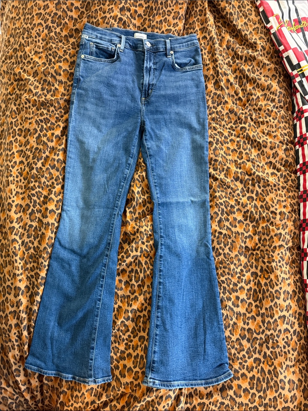 Citizens of Humanity Women's Blue Flared Jeans